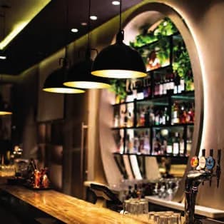 Arched Back Bar